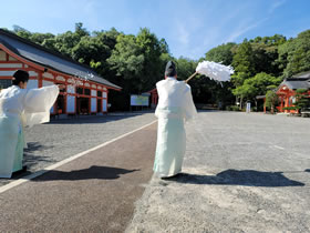 能楽殿 切戸口「竹の図」