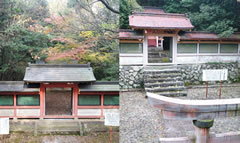 大尾神社と護皇神社